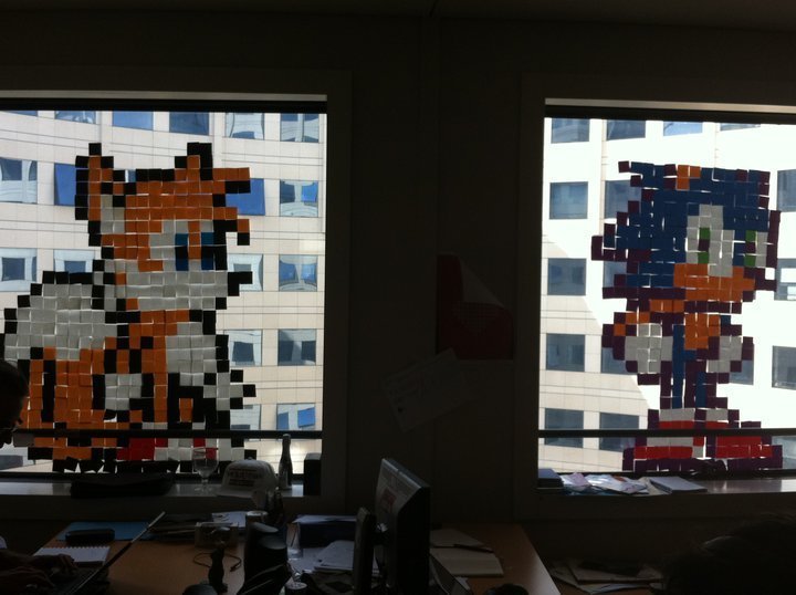 Post-it Art 2