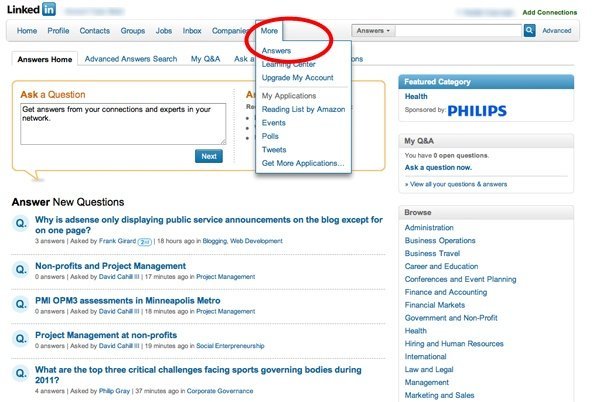 Linkedin Answers